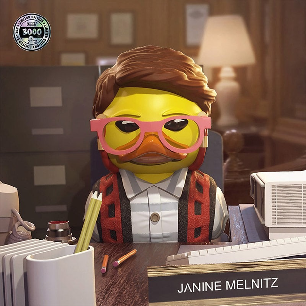 Figurka Numskull Tubbz Ghostbusters LTD ED Janine Melnitz 9 cm (23P5MG) (5056280438632) - obraz 6