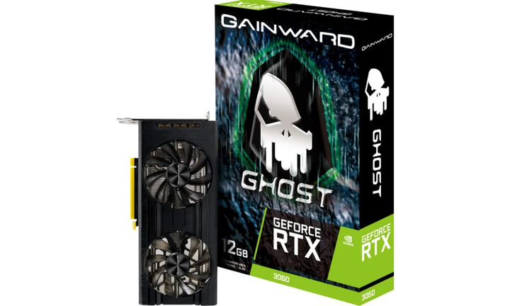 Відеокарта Gainward GeForce RTX 3060 Ghost 12GB GDDR6 - изображение 1