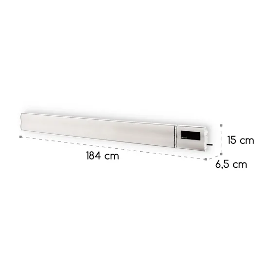 Инфракрасный обогреватель Blumfeldt Cosmic Beam Plus XXL Белый - изображение 10