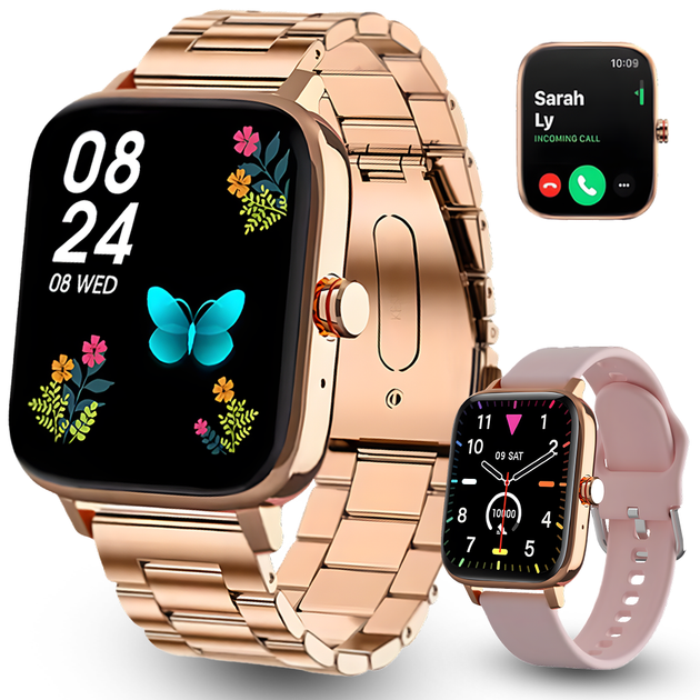 Смарт-часы для женщин Smart Watch i13 с украинским языком, 1.69” дисплей, звонки, пульс Android iOS - Фото 1 Смарт-часы для женщин Smart Watch i13 с украинским языком, 1.69” дисплей, звонки, пульс Android iOS - изображение 1