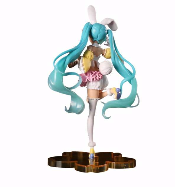 Аниме фигурка Hatsune Miku Хацуне Мику с ушками и пасхальной