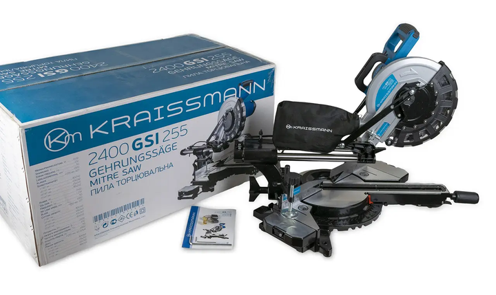 Пила торцовочная KRAISSMANN 2400 GSI 255 (с протяжкой) - изображение 8