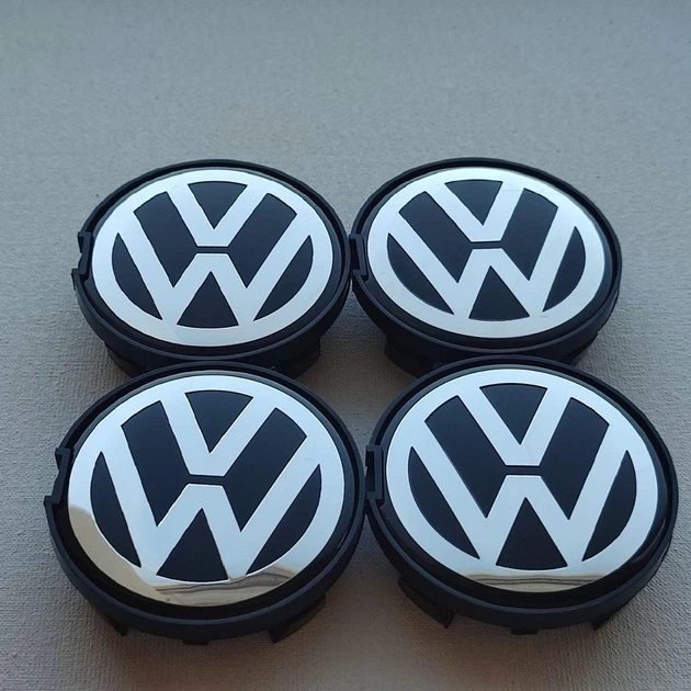 Заглушки колпачки дисков VW 63/56 мм 7D0601165 Комплект 4 штуки - изображение 2