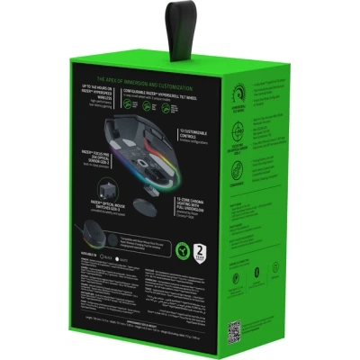 Мышка Razer Basilisk V3 Pro 35K Wireless/Bluetooth Black (RZ01-05240100-R3G1) - изображение 10