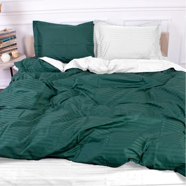 Наволочка MirSon Satin Stripe 30-0017 + 30-0001 Arabella 45х45 см (2200005261958) - изображение 2