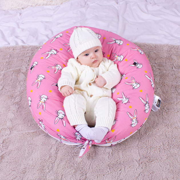 Подушка для вагітних і годування Mirson №8621 Print Line 17-0528 Bunnies pink 50% Memory 30х170 см від Rozetka на платформі USKIDKA Акція на Подушка для вагітних і годування Mirson №8621 Print Line 17-0528 Bunnies pink 50% Memory 30х170 см від Rozetka