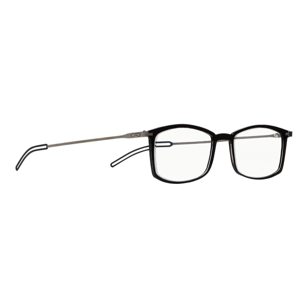 Очки для чтения Thinoptics Brooklyn 1.00, коричневые / Чехол черный - Фото 4 Очки для чтения Thinoptics Brooklyn 1.00, коричневые / Чехол черный - изображение 4