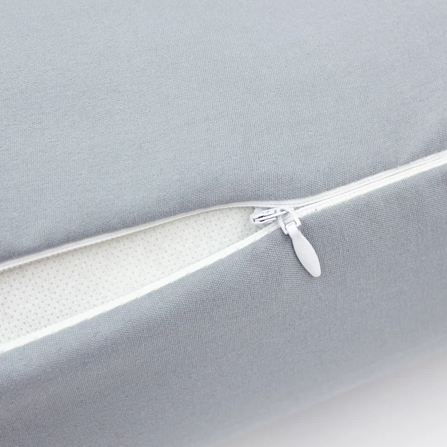 Подушка-валик MirSon №8342 Eco Line Gray Tencel 60х16 см (2200006250371) - изображение 9
