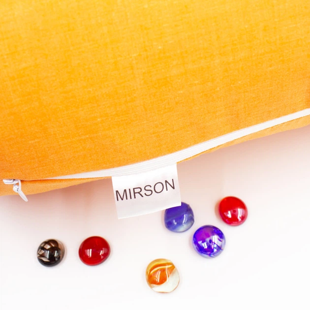Подушка-валик MirSon №8387 Naturale Line 16-1364 Palermo BamBoo 100х16 см (2200006253112) - изображение 8