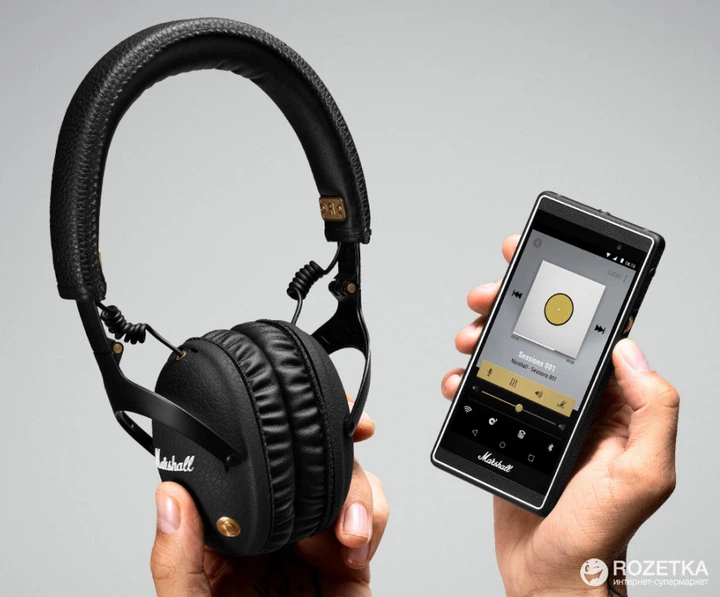 Наушники Marshall Monitor Bluetooth Black (4091743) купить в
