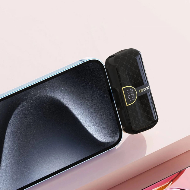 Powerbank Dudao K20SL Lightning 5000 mAh Black (6976625331352) - obraz 4