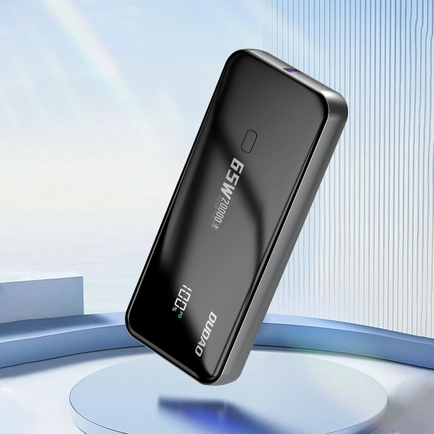 УМБ Dudao K65 65W 20000 mAh Black (6976625331222) - зображення 5