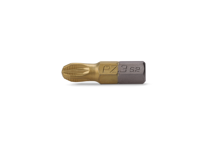 Бита LT РZ2x25 мм 1/4" S2 Титан (500-027) - Фото 1 Бита LT РZ2x25 мм 1/4" S2 Титан (500-027) - изображение 1