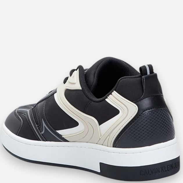 Buty sportowe męskie Calvin Klein Jeans YM0YM00993 43 Czarno-białe (8720109962031) - obraz 4
