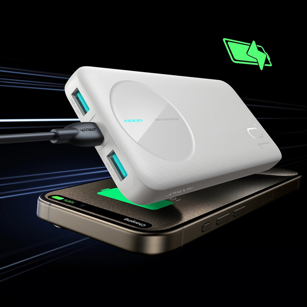 Powerbank JOYROOM JR-PBF12 10000 mAh White (6956116713263) - obraz 10