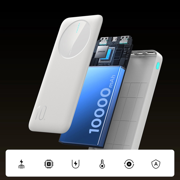 Powerbank JOYROOM JR-PBF12 10000 mAh White (6956116713263) - obraz 11