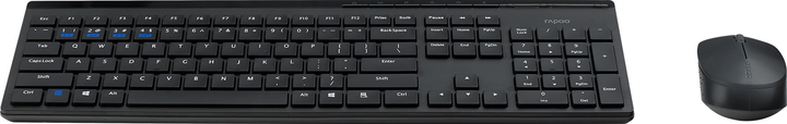 Комплект бездротовий Rapoo Multimode 8110M Black (221524) - зображення 5