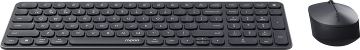 Zestaw bezprzewodowy Rapoo Multimode 9310M Dark Grey (6940056125804) - obraz 6