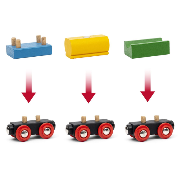 Zestaw do zabawy Brio 65th Anniversary Train Set 36036 (7312350360363) - obraz 3