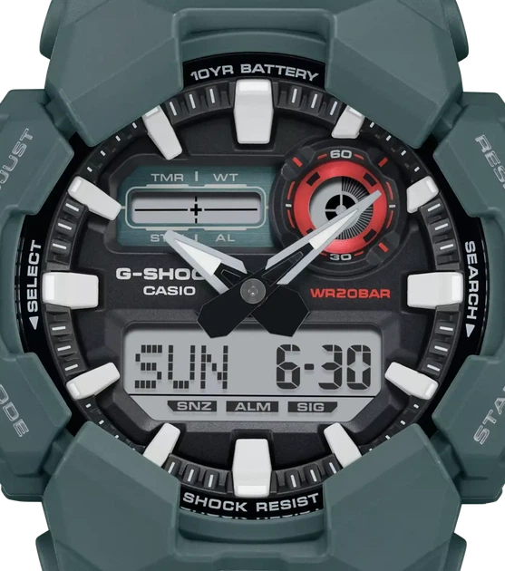 Мужские часы Casio G-SHOCK Classic GA-010-2AER - Фото 3 Мужские часы Casio G-SHOCK Classic GA-010-2AER - изображение 3