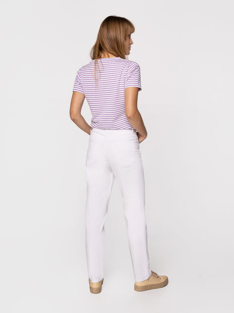 Джинси Mom`s жіночі Lee Cooper Matea-2424 28 Білі (5905991739326) - зображення 4