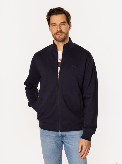 Bluza męska rozpinana streetwear Lee Cooper Egen-5129 L Granatowa (5905991731900) - obraz 3