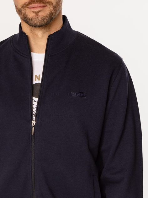 Bluza męska rozpinana streetwear Lee Cooper Egen-5129 M Granatowa (5905991731894) - obraz 4
