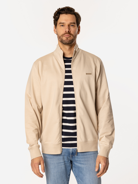Толстовка на блискавці чоловіча Lee Cooper Ernest-4236 2XL Бежева (5905991731832) - зображення 3