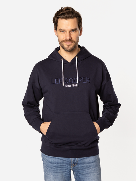 Худі чоловіче Lee Cooper Ed-5133 S Темно-синє (5905991731757) - зображення 3