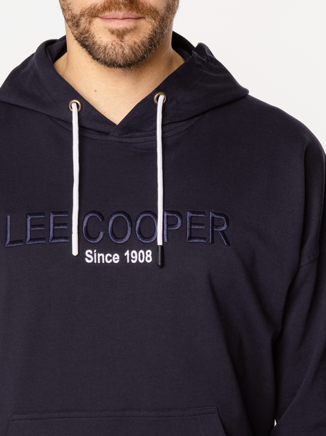 Худі чоловіче Lee Cooper Ed-5133 S Темно-синє (5905991731757) - зображення 4
