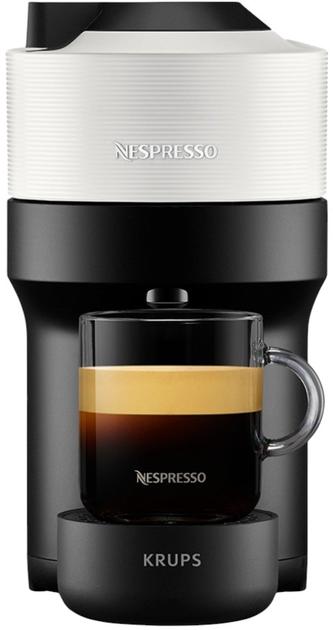 Ekspres do kawy kapsułkowy Krups Nespresso Vertuo Pop Coconut White XN9201 (3045380022010) - obraz 3