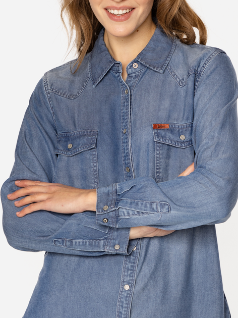 Koszula damska jeansowa Lee Cooper Centa-5018 L Błękitna (5905991737346) - obraz 4