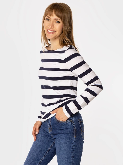 Longsleeve damski Lee Cooper Hilary-6040 M Czarny/Biały (5905991710172) - obraz 4