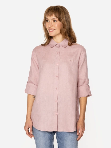 Сорочка жіноча Lee Cooper Lina-2020 L Рожева (5905991735434) - зображення 3