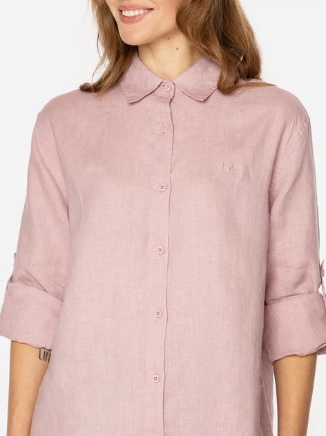 Сорочка жіноча Lee Cooper Lina-2020 M Рожева (5905991735441) - зображення 4
