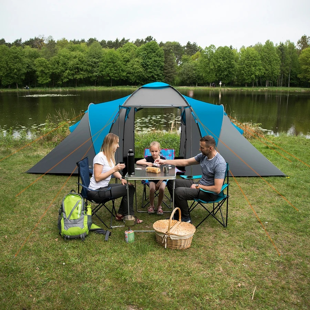 Намет Nils Camp Highland IV кемпінговий NC6431 (5907695554410) - зображення 12
