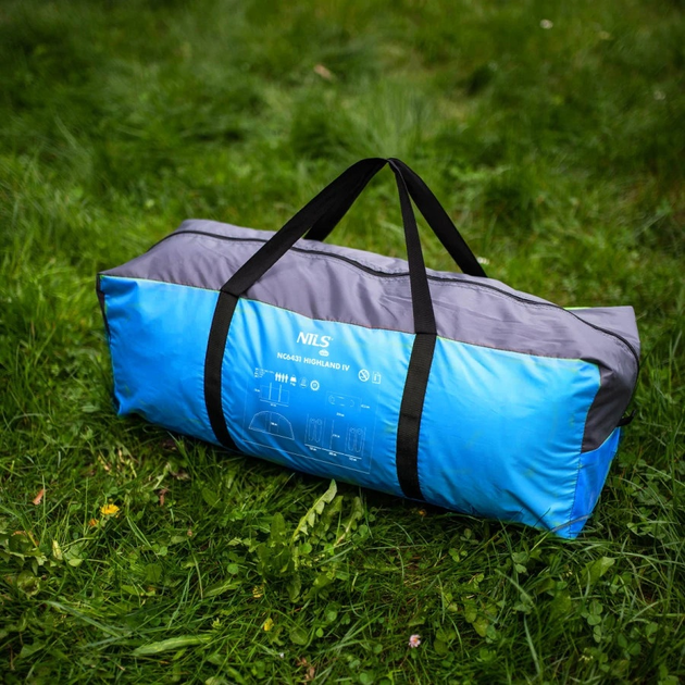 Намет Nils Camp Highland IV кемпінговий NC6431 (5907695554410) - зображення 18