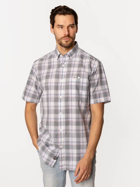 Сорочка бавовняна літня чоловіча Lee Cooper New Tenby2-KL05 3XL Сіра (5905991733539) - зображення 3