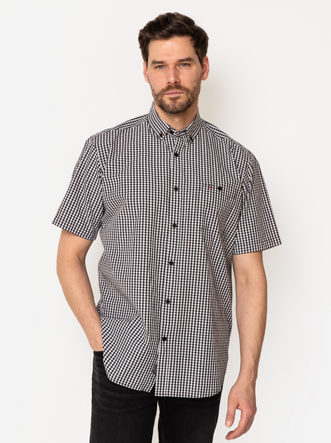 Сорочка бавовняна літня чоловіча Lee Cooper New Tenby2-KL24 M Чорна (5905991733546) - зображення 3