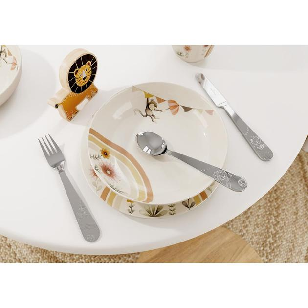 Villeroy & Boch Roar like a Lion набір дитячих столових приладів 4 предмета 1265342091 - зображення 4
