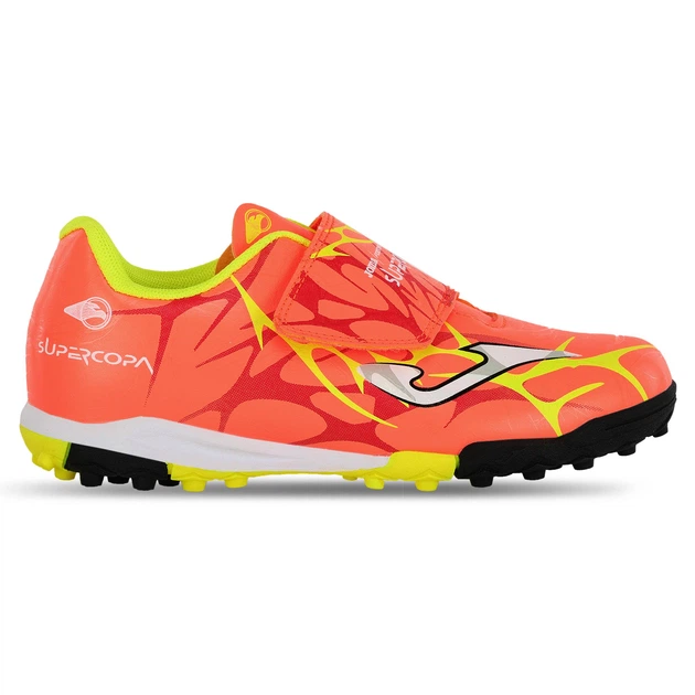 Сороконіжки взуття футбольне дитяче Joma SUPER COPA SCJS2507TFV розмір 33 (верх-штучна шкіра, підошва-RB, червоний-жовтий) - Фото 1 Сороконіжки взуття футбольне дитяче Joma SUPER COPA SCJS2507TFV розмір 33 (верх-штучна шкіра, підошва-RB, червоний-жовтий) - изображение 1