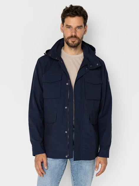Kurtka przejściowa męska z kapturem Lee Cooper Omar-31 XL Granatowa (5905991732853) - obraz 3