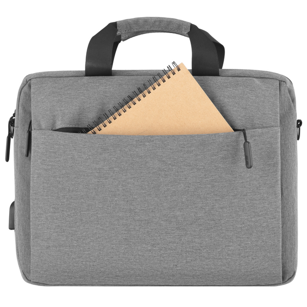 Сумка для ноутбука 2E Melange 16" Light Grey (2E-CBN9265BK) - зображення 6