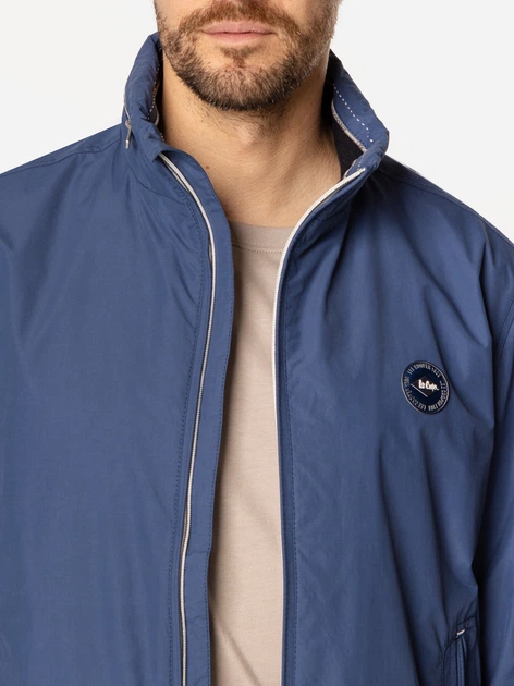 Бомбер чоловічий Lee Cooper Sergio-8320 L Синій (5905991732600) - зображення 4