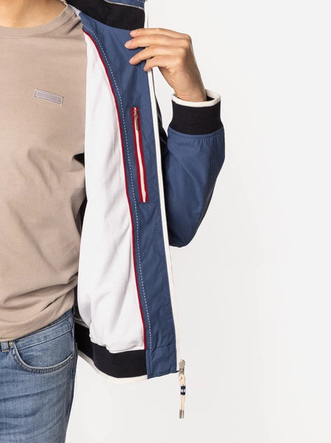 Бомбер чоловічий Lee Cooper Sergio-8320 XL Синій (5905991732617) - зображення 6