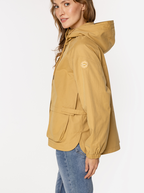 Вітрівка жіноча Lee Cooper Vela-1100 XL Гірчична (5905991732907) - зображення 5