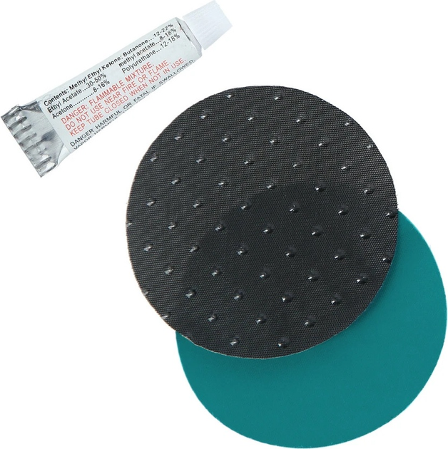Mata samopompująca Nils Camp NC4340 Turquoise-Grey (5907695544527) - obraz 5