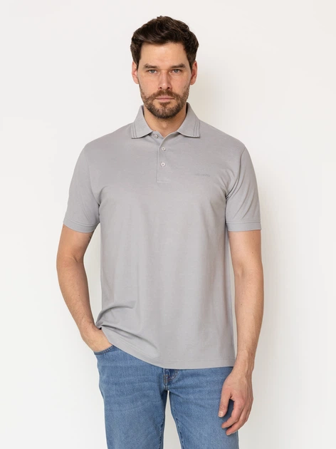 Koszulka polo męska Lee Cooper Amaron-4154 L Szara (5905991731092) - obraz 3