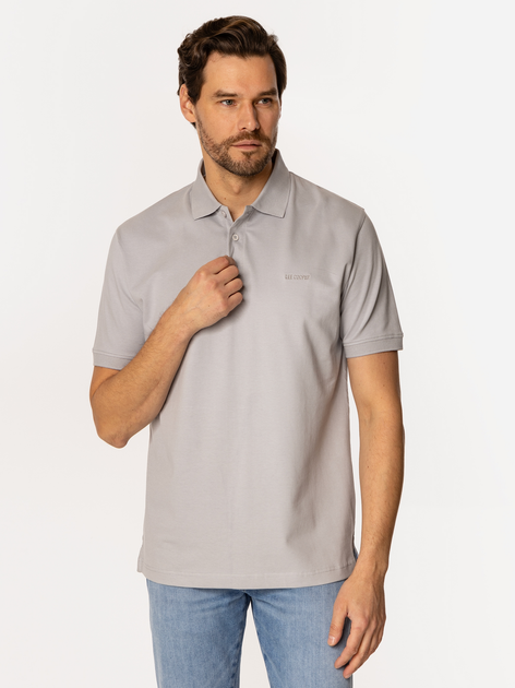 Поло довге чоловіче Lee Cooper Teo-5051 XL Сіре (5905991730453) - зображення 3