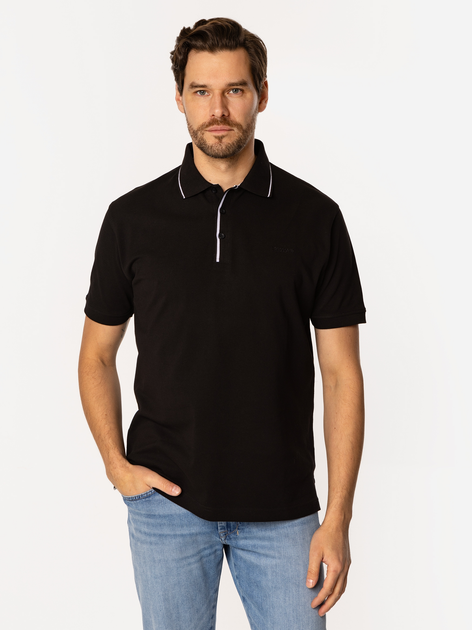 Koszulka polo męska Lee Cooper Tiziano-5010 M Czarna (5905991730194) - obraz 3